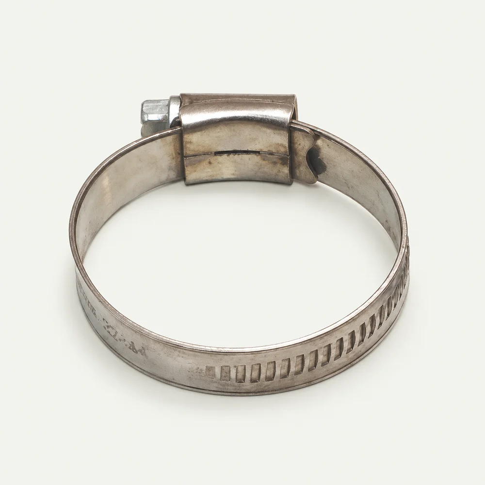 Stainless hose clip · 30–45mm